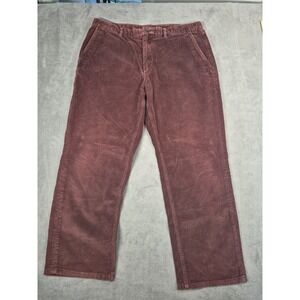 Banana Republic straight corduroy pants 36x30 Emerson Pant - maroon